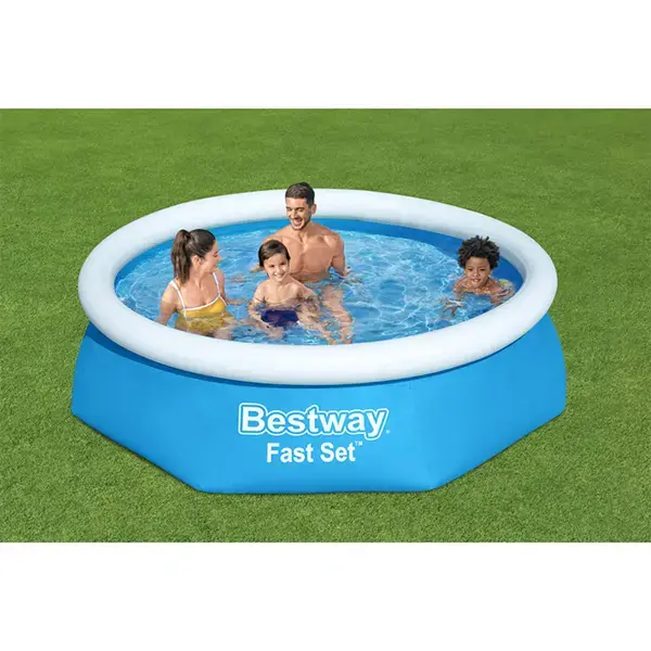 Bestway Fast Set 8' x 24"/2.44m x 61cm Inflatable Pool