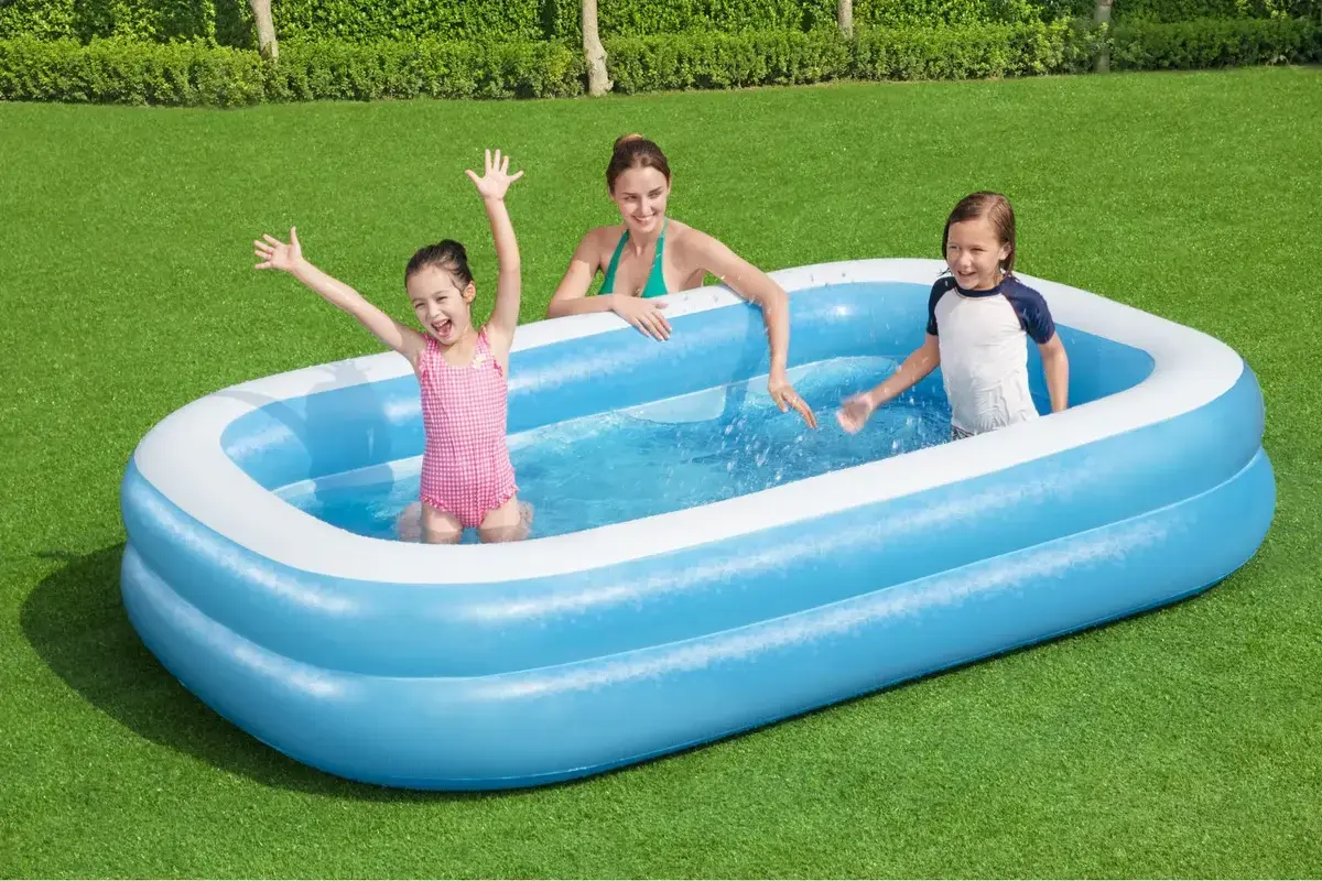 Bestway Blue Rectangular Family Pool 2.62m