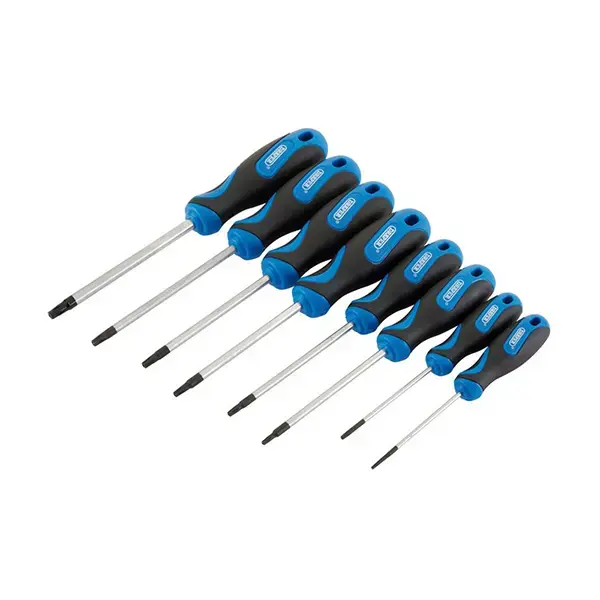 Draper TX-STAR® and Draper TX-STAR® Security Soft Grip Screwdriver Set 8 Piece