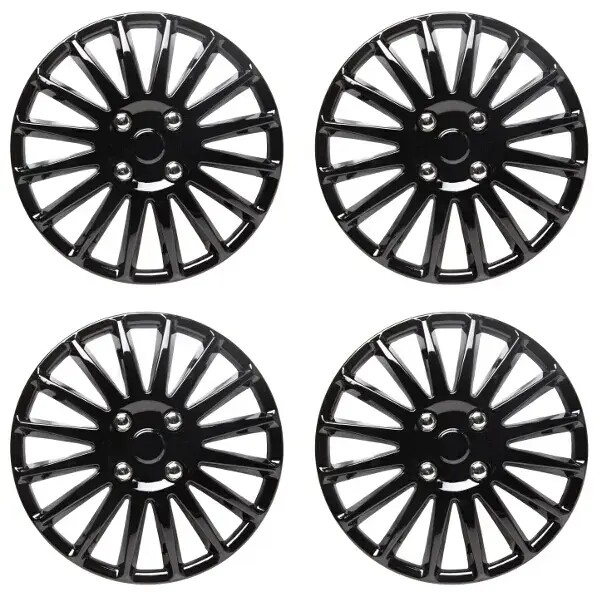 Top Tech Speed 16 Inch Wheel Trims Gloss Black (Set of 4)