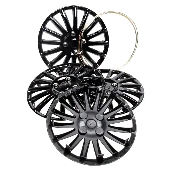 Top Tech Speed 16 Inch Wheel Trims Gloss Black (Set of 4)