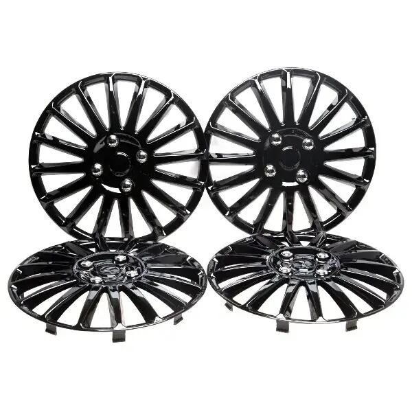 Top Tech Speed 16 Inch Wheel Trims Gloss Black (Set of 4)