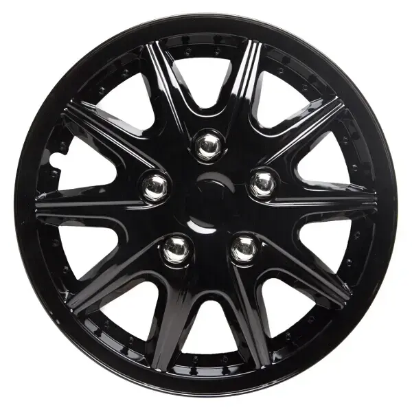 Top Tech Revolution 15 Inch Wheel Trims Gloss Black (Set of 4)