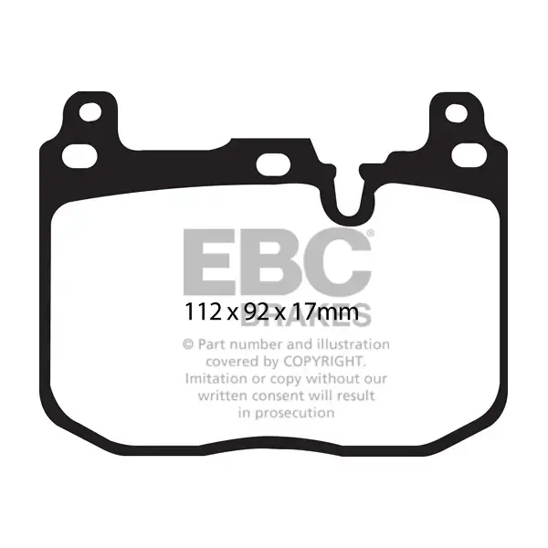 EBC Yellow Stuff High Performance Brake Pad Set