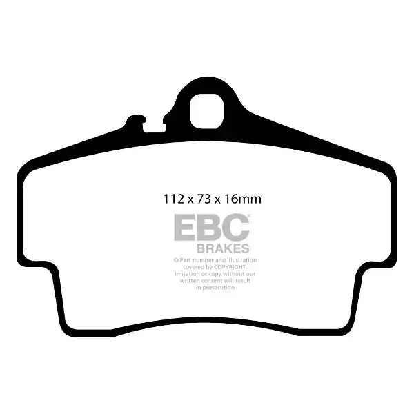 EBC Yellow Stuff High Performance Brake Pad Set