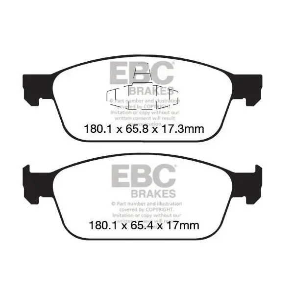EBC Yellow Stuff High Performance Brake Pad Set