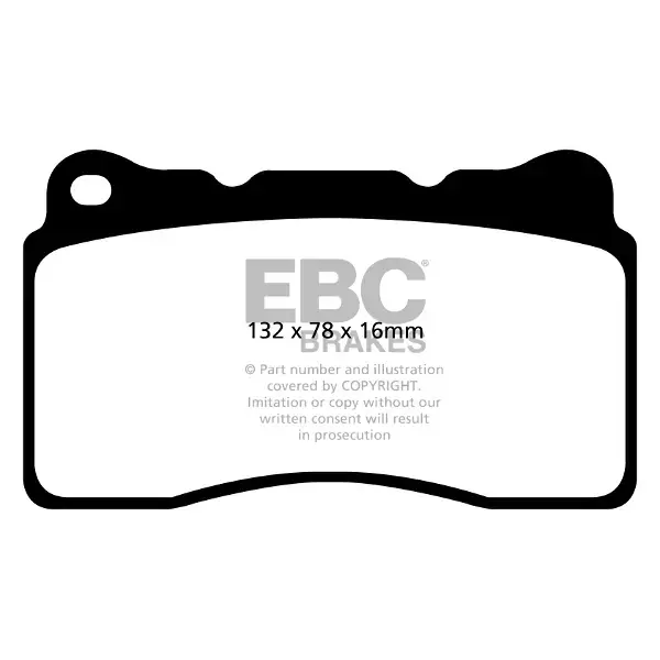 EBC Red Stuff High Performance Brake Pad Set
