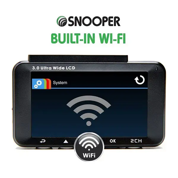 Snooper My-Cam-RFC2 Front HD Dash Cam with Rear Camera