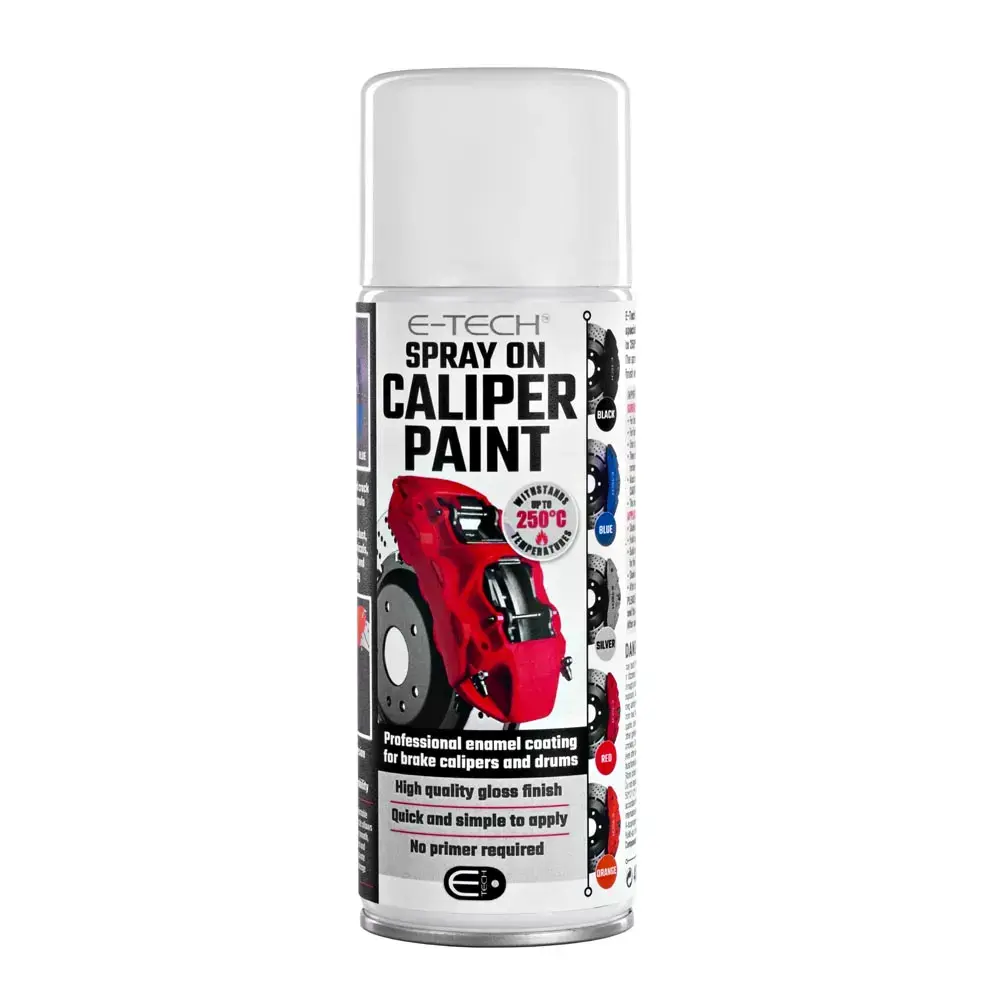 E-TECH AESCP-BK - Spray on Brake Caliper Paint Black
