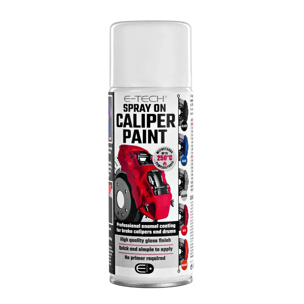 E-TECH AESCP-S - Spray on Brake Caliper Paint Silver
