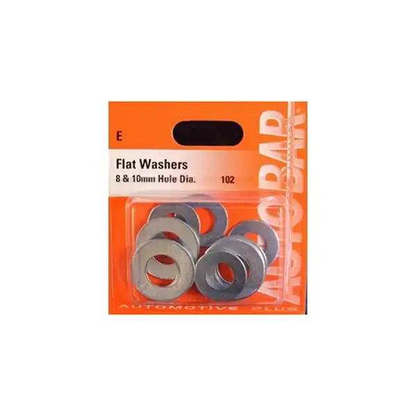 Flat Washers 8mm & 10mm