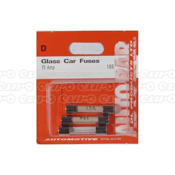 Glass Fuses 15 Amp