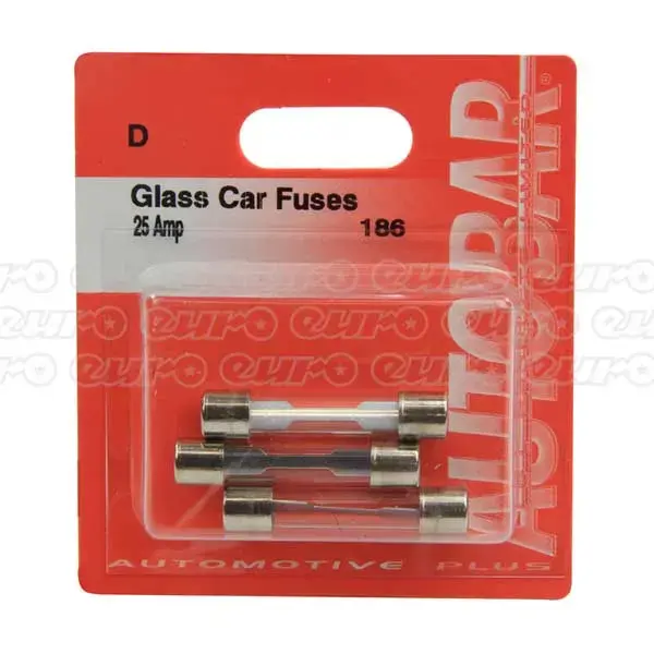 Glass Fuses 25 Amp