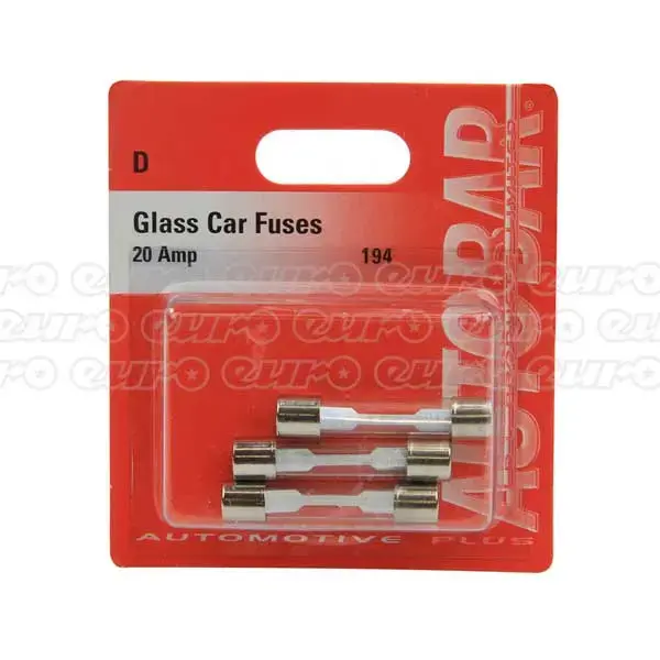 Glass Fuses 20 Amp