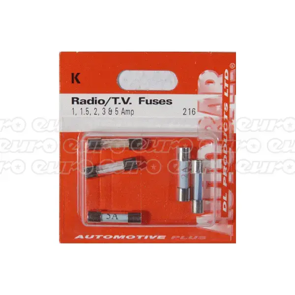 Radio/T.V. Fuses Assorted