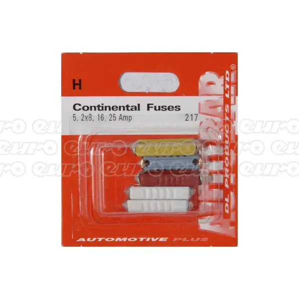 null Ceramic Fuses 5,8,16 & 25 Amp