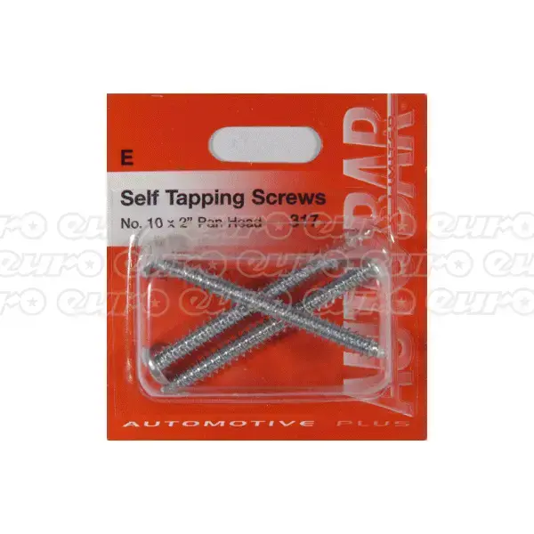 null Self Tappers No.10 x 2 Self Tappers No.10 x 2