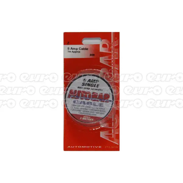 5 Amp Cable - 7m App. White