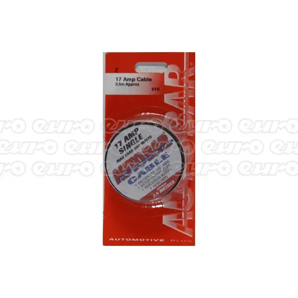 17 Amp Cable - 3.5m App. White
