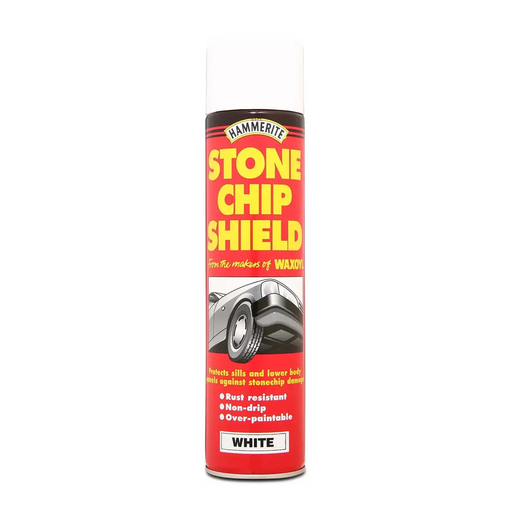 Hammerite Stonechip Shield White Aerosol 600ml