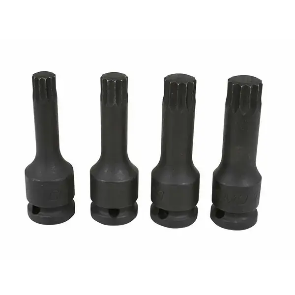 Laser 4392 Spline Bit Set - 4pc