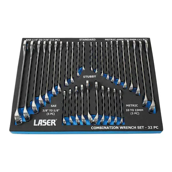 Laser 6795 Combination Spanner Set 32pc