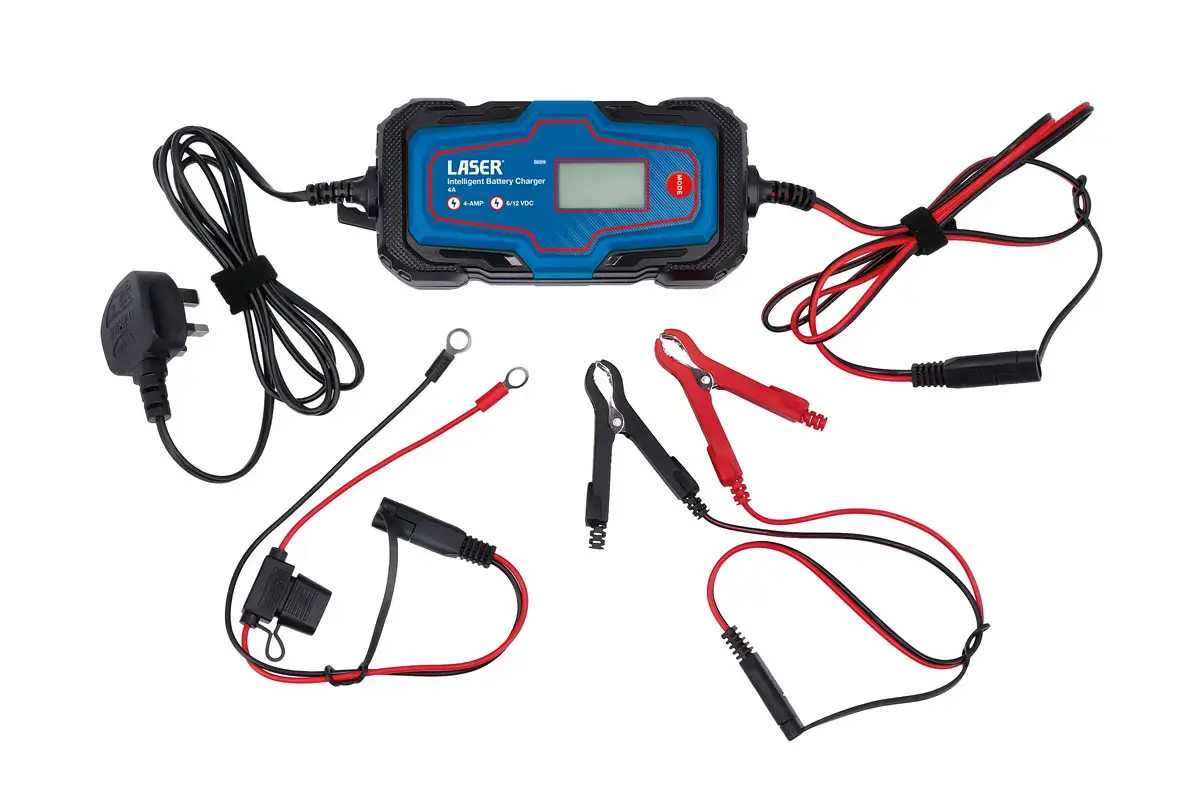 Laser Intelligent Battery Charger 4A