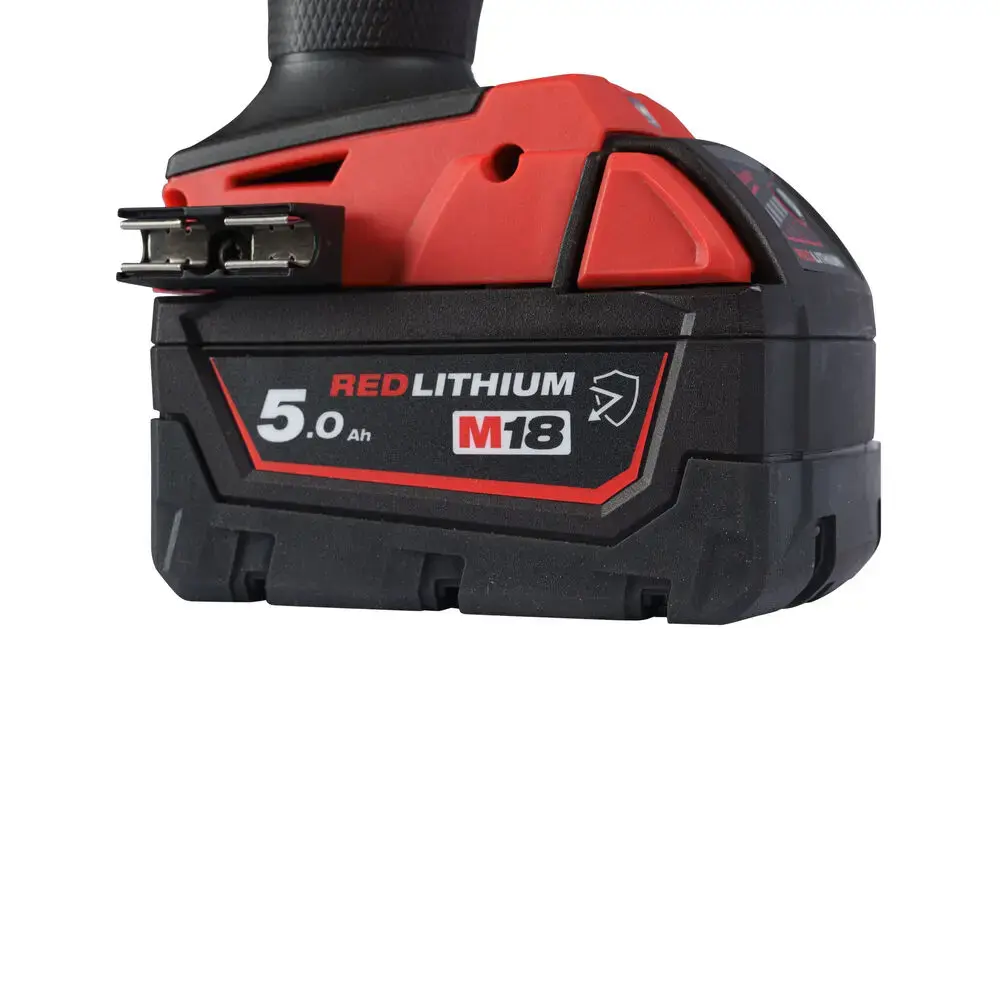 Milwaukee M18 5amp Red Lithium-Ion Chemical Resistance Battery