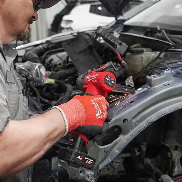 Milwaukee M12 Bandfile 13mm 2 x 4amp Batteries Kit M12FBFL13-402B