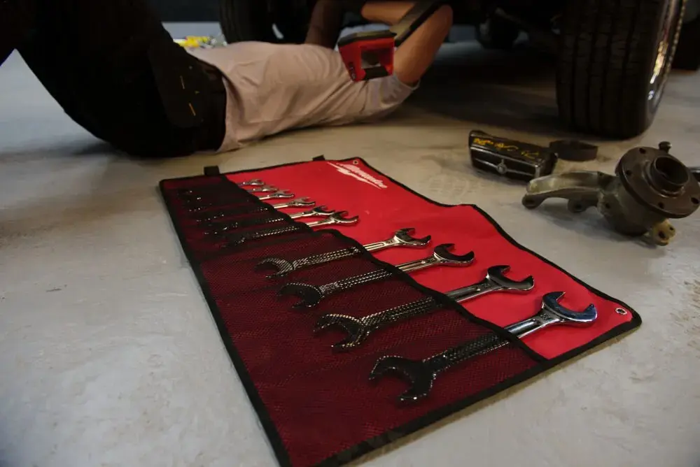 Milwaukee 12pc Double Open End Spanner Set