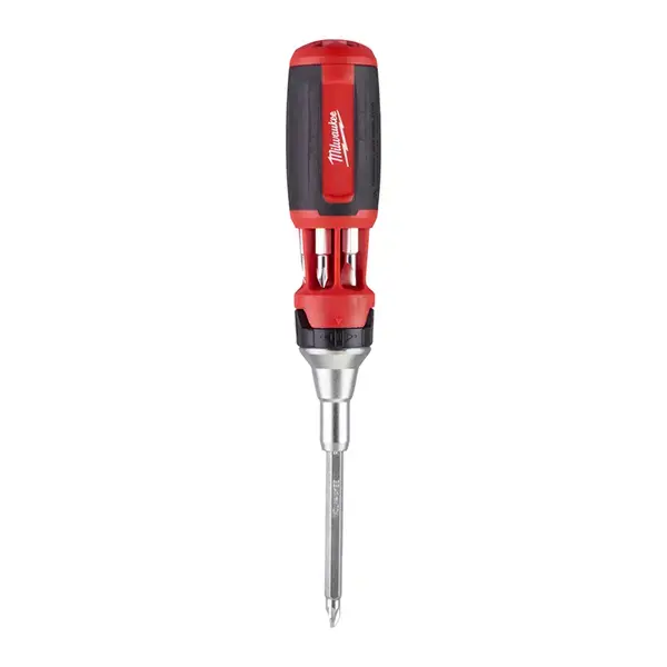Milwaukee 9 in 1 Ratcheting Multibit Screwdriver- Universal 1pc