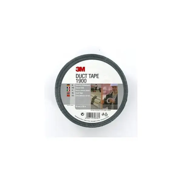 3M General Duct Tape 1900 50 mm x 50 m Black