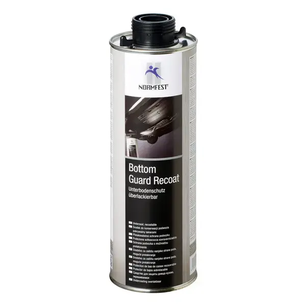 Normfest Bottom Guard Recoat - Underseal, Black, 1000ml