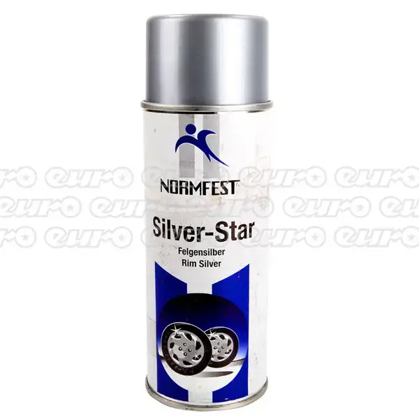 Normfest Silver Star - Wheel Rim Silver 400ml