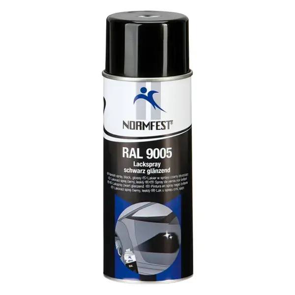 Normfest Spray Paint - Glossy Black 400ml