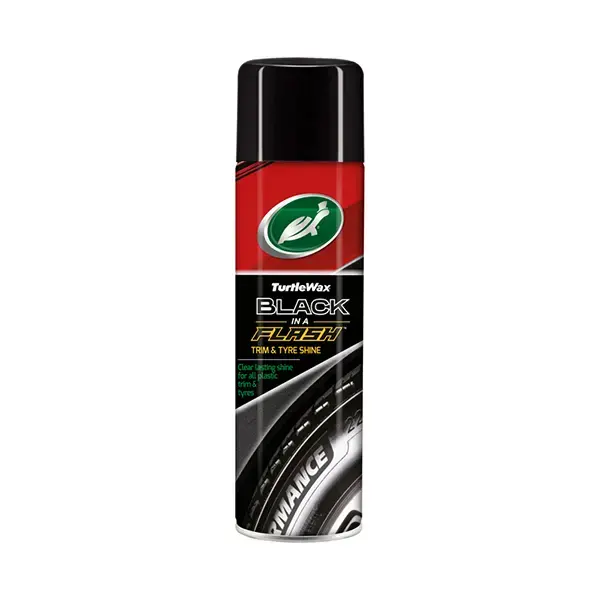 Turtlewax Black In A Flash Trim & Tyre Shine 500ml