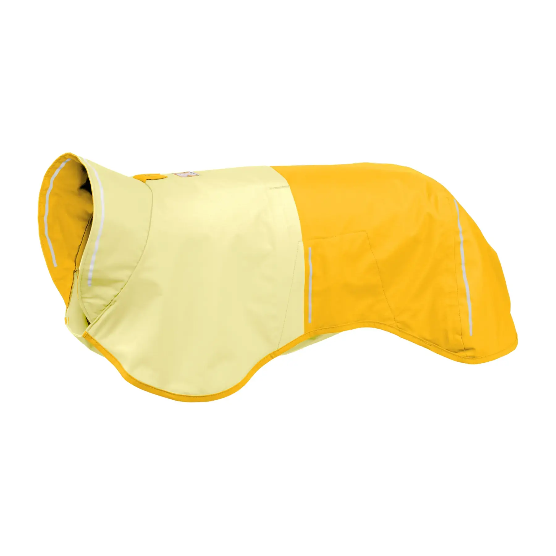 Ruffwear Sun Shower Dog Raincoat in Mineral Yellow (X Small)