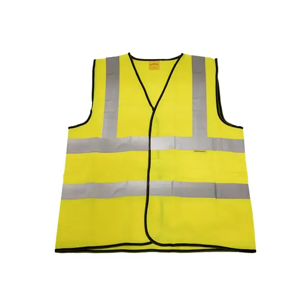 Sealey 9804L Hi-Vis Waistcoat (Site and Road Use) Yellow - Large