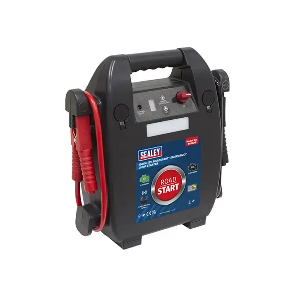 Sealey RS102 RoadStart? Emergency Jump Starter 12V 1600 Peak Amps
