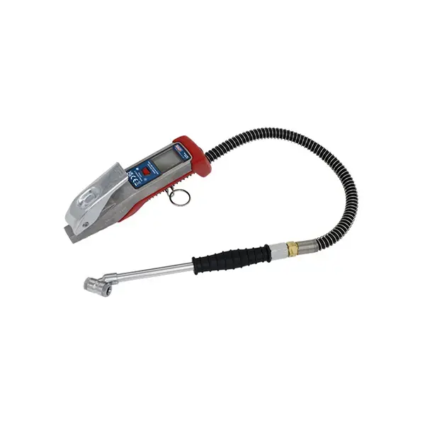 Sealey SA374 Digital Tyre Inflator 0.5m Hose with Push-On Chuck