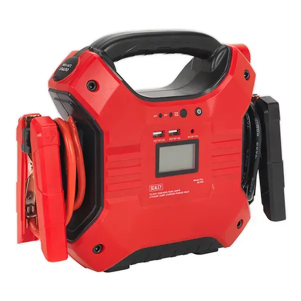 Sealey SL32S Jump Starter Power Pack Lithium Iron Phosphate (LiFePo4) 12/24V 1200/600 P