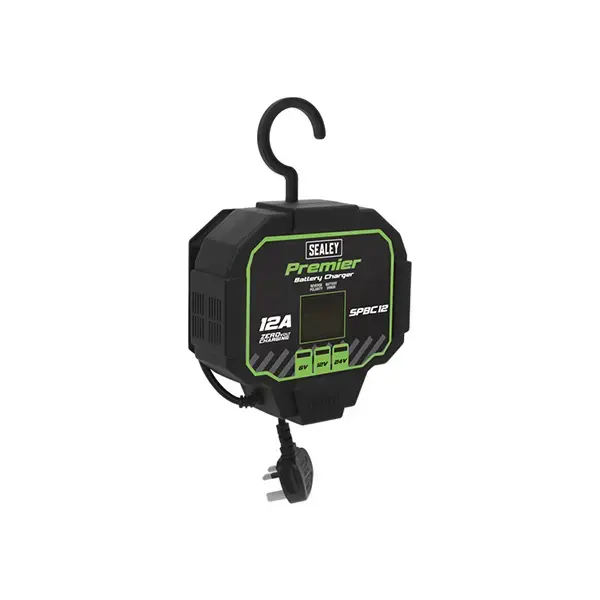 Sealey SPBC12 Battery Charger 12A Fully Automatic