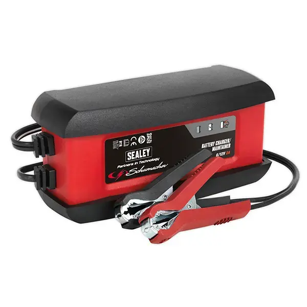 SCHUMACHER SPI2S Intelligent Speed Charge Battery Charger 2Amp 6/12V